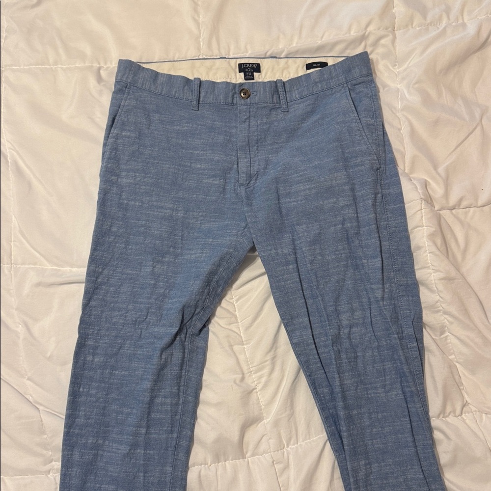 J. Crew Light Blue Slim Pants
